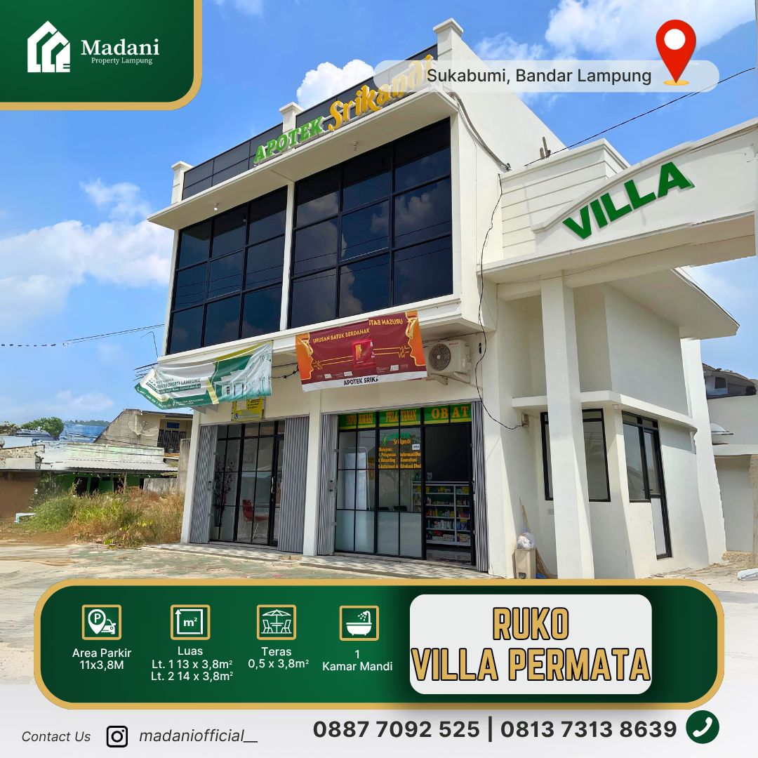 ruko villa permata